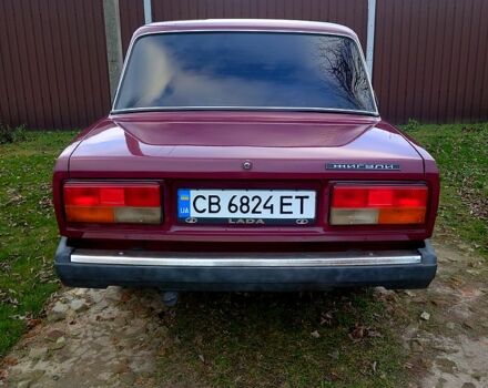 Красный ВАЗ 2107, объемом двигателя 1.5 л и пробегом 0 тыс. км за 2750 $, фото 4 на Automoto.ua
