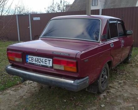 Червоний ВАЗ 2107, об'ємом двигуна 1.45 л та пробігом 20 тис. км за 2750 $, фото 5 на Automoto.ua