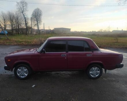 Красный ВАЗ 2107, объемом двигателя 1.6 л и пробегом 122 тыс. км за 1400 $, фото 6 на Automoto.ua