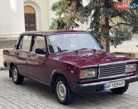 Красный ВАЗ 2107, объемом двигателя 1.6 л и пробегом 37 тыс. км за 1500 $, фото 5 на Automoto.ua