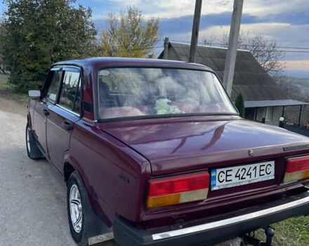 ВАЗ 2107 2004 у Хотине на Automoto.ua Червоний ВАЗ 2107, об'ємом двигуна 1.5 л та пробігом 30 тис. км за 1300 $, фото 2 на Automoto.ua