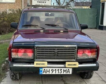 Красный ВАЗ 2107, объемом двигателя 1.45 л и пробегом 1 тыс. км за 999 $, фото 1 на Automoto.ua