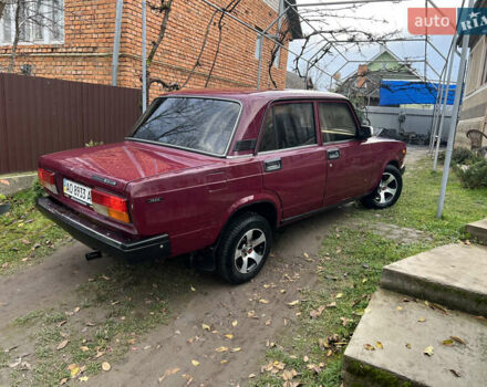 Красный ВАЗ 2107, объемом двигателя 1.5 л и пробегом 90 тыс. км за 1100 $, фото 5 на Automoto.ua