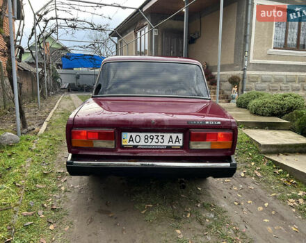 Красный ВАЗ 2107, объемом двигателя 1.5 л и пробегом 90 тыс. км за 1100 $, фото 8 на Automoto.ua