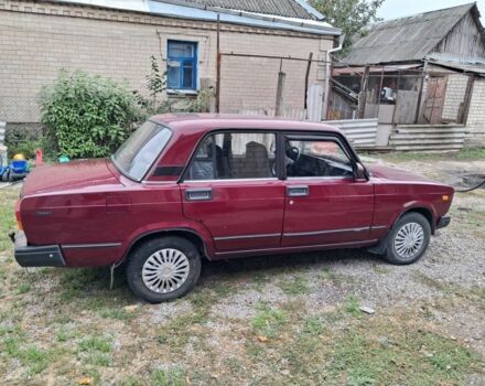 Красный ВАЗ 2107, объемом двигателя 1.5 л и пробегом 76 тыс. км за 1150 $, фото 2 на Automoto.ua