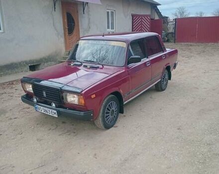 Красный ВАЗ 2107, объемом двигателя 1.45 л и пробегом 50 тыс. км за 1200 $, фото 13 на Automoto.ua