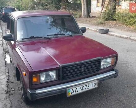 Красный ВАЗ 2107, объемом двигателя 1.45 л и пробегом 130 тыс. км за 1500 $, фото 6 на Automoto.ua