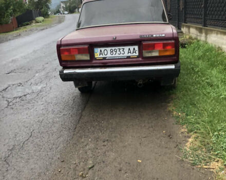 Красный ВАЗ 2107, объемом двигателя 0 л и пробегом 85 тыс. км за 900 $, фото 5 на Automoto.ua