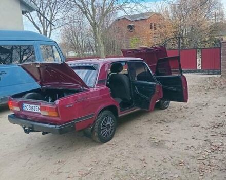 Красный ВАЗ 2107, объемом двигателя 1.45 л и пробегом 50 тыс. км за 1200 $, фото 8 на Automoto.ua