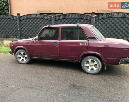 Красный ВАЗ 2107, объемом двигателя 0 л и пробегом 85 тыс. км за 900 $, фото 3 на Automoto.ua
