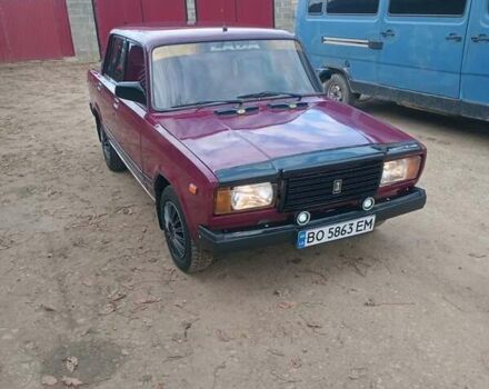 Красный ВАЗ 2107, объемом двигателя 1.45 л и пробегом 50 тыс. км за 1200 $, фото 16 на Automoto.ua