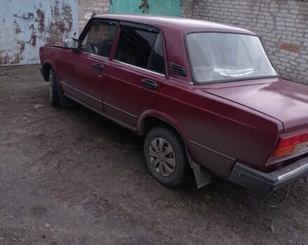 Красный ВАЗ 2107, объемом двигателя 0 л и пробегом 100 тыс. км за 828 $, фото 2 на Automoto.ua