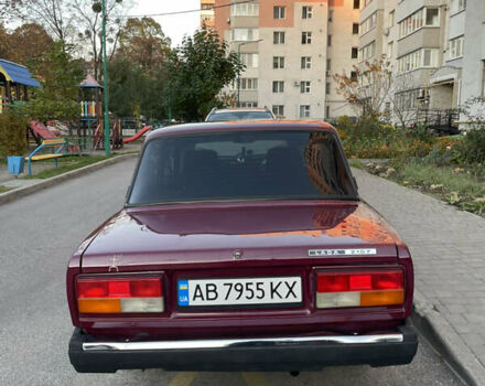 Красный ВАЗ 2107, объемом двигателя 1.45 л и пробегом 94 тыс. км за 1550 $, фото 6 на Automoto.ua