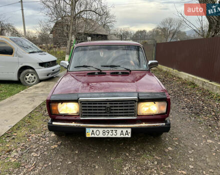 Красный ВАЗ 2107, объемом двигателя 1.5 л и пробегом 90 тыс. км за 1100 $, фото 15 на Automoto.ua