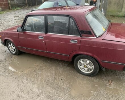 Красный ВАЗ 2107, объемом двигателя 1.6 л и пробегом 50 тыс. км за 650 $, фото 5 на Automoto.ua