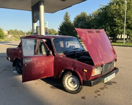 Красный ВАЗ 2107, объемом двигателя 1.5 л и пробегом 40 тыс. км за 314 $, фото 12 на Automoto.ua