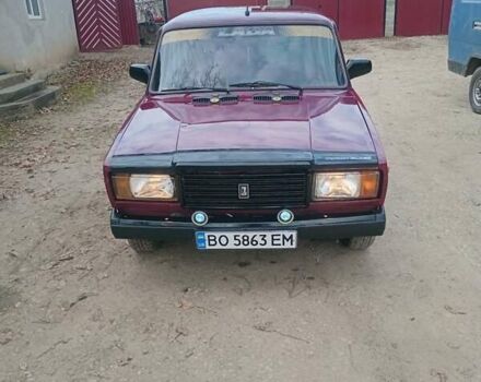 Красный ВАЗ 2107, объемом двигателя 1.45 л и пробегом 50 тыс. км за 1200 $, фото 15 на Automoto.ua
