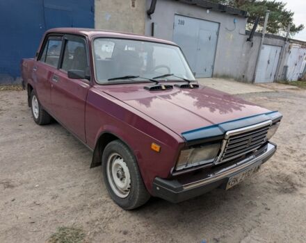 Красный ВАЗ 2107, объемом двигателя 1.5 л и пробегом 144 тыс. км за 1500 $, фото 1 на Automoto.ua