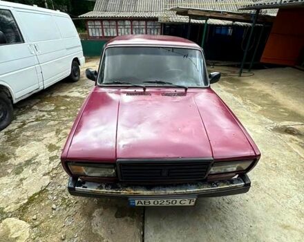 Красный ВАЗ 2107, объемом двигателя 1.5 л и пробегом 200 тыс. км за 600 $, фото 7 на Automoto.ua