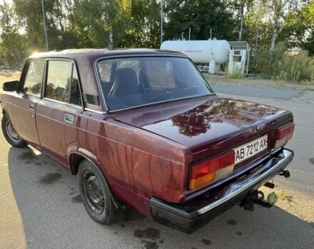 Красный ВАЗ 2107, объемом двигателя 1.5 л и пробегом 40 тыс. км за 314 $, фото 10 на Automoto.ua