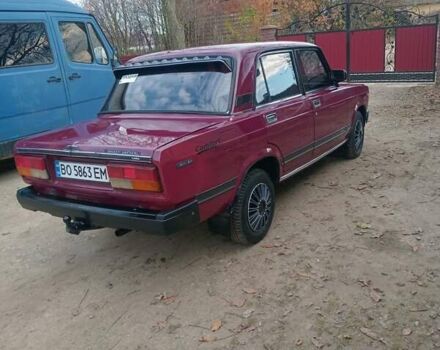 Красный ВАЗ 2107, объемом двигателя 1.45 л и пробегом 50 тыс. км за 1200 $, фото 18 на Automoto.ua