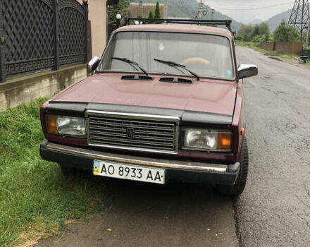 Красный ВАЗ 2107, объемом двигателя 0 л и пробегом 85 тыс. км за 900 $, фото 8 на Automoto.ua