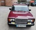 Красный ВАЗ 2107, объемом двигателя 1.45 л и пробегом 52 тыс. км за 1300 $, фото 1 на Automoto.ua
