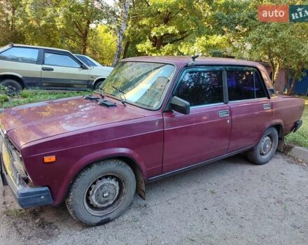 Красный ВАЗ 2107, объемом двигателя 1.45 л и пробегом 149 тыс. км за 1500 $, фото 2 на Automoto.ua