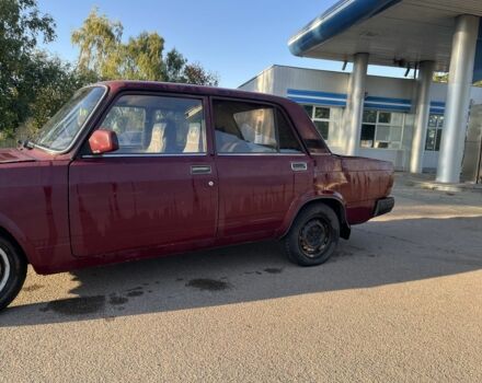 Красный ВАЗ 2107, объемом двигателя 1.5 л и пробегом 40 тыс. км за 314 $, фото 5 на Automoto.ua