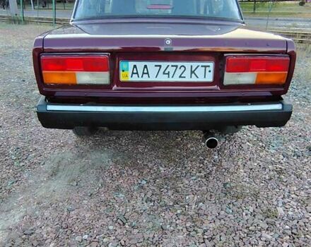 Красный ВАЗ 2107, объемом двигателя 0 л и пробегом 87 тыс. км за 1500 $, фото 4 на Automoto.ua