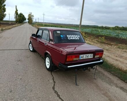Красный ВАЗ 2107, объемом двигателя 1.5 л и пробегом 170 тыс. км за 1700 $, фото 5 на Automoto.ua
