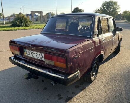 Красный ВАЗ 2107, объемом двигателя 1.5 л и пробегом 40 тыс. км за 314 $, фото 9 на Automoto.ua