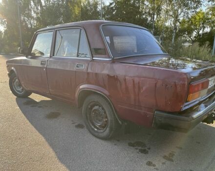 Красный ВАЗ 2107, объемом двигателя 1.5 л и пробегом 40 тыс. км за 314 $, фото 8 на Automoto.ua