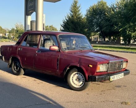 Красный ВАЗ 2107, объемом двигателя 1.5 л и пробегом 40 тыс. км за 314 $, фото 1 на Automoto.ua