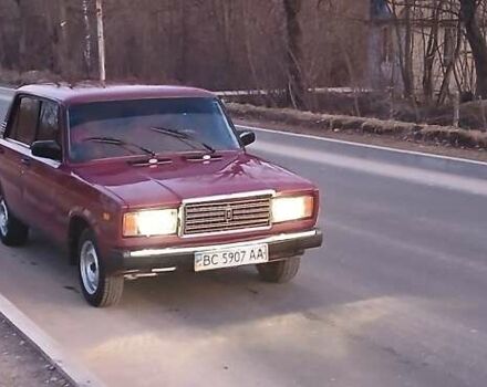 Красный ВАЗ 2107, объемом двигателя 1.5 л и пробегом 180 тыс. км за 800 $, фото 6 на Automoto.ua