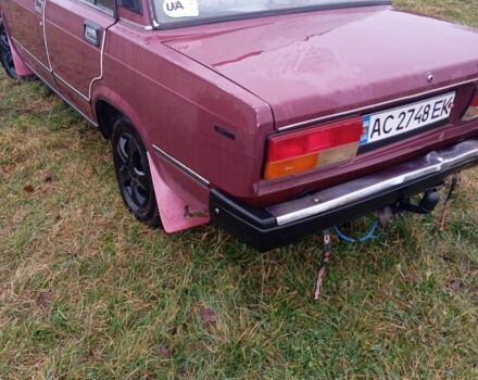 Красный ВАЗ 2107, объемом двигателя 1.5 л и пробегом 98 тыс. км за 1000 $, фото 2 на Automoto.ua