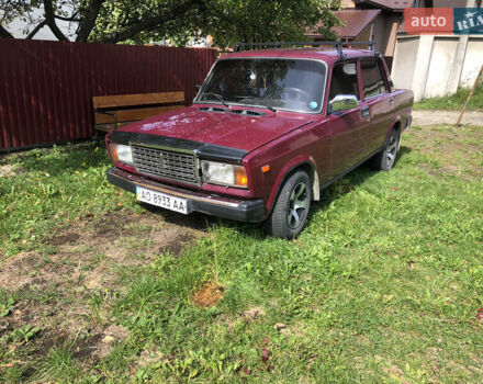 Красный ВАЗ 2107, объемом двигателя 0 л и пробегом 85 тыс. км за 900 $, фото 1 на Automoto.ua