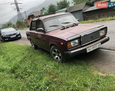 Красный ВАЗ 2107, объемом двигателя 0 л и пробегом 85 тыс. км за 900 $, фото 10 на Automoto.ua