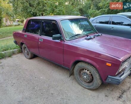 Красный ВАЗ 2107, объемом двигателя 1.45 л и пробегом 149 тыс. км за 1500 $, фото 1 на Automoto.ua