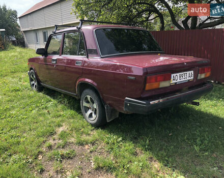 Красный ВАЗ 2107, объемом двигателя 0 л и пробегом 85 тыс. км за 900 $, фото 2 на Automoto.ua