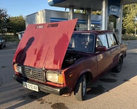 Красный ВАЗ 2107, объемом двигателя 1.5 л и пробегом 40 тыс. км за 314 $, фото 15 на Automoto.ua