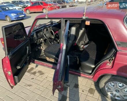Красный ВАЗ 2107, объемом двигателя 1.5 л и пробегом 90 тыс. км за 2000 $, фото 6 на Automoto.ua