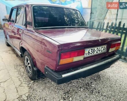 ВАЗ 2107 2004 в Новомосковске на Automoto.ua Красный ВАЗ 2107, объемом двигателя 1.5 л и пробегом 150 тыс. км за 850 $, фото 7 на Automoto.ua