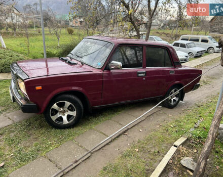 Красный ВАЗ 2107, объемом двигателя 1.5 л и пробегом 90 тыс. км за 1100 $, фото 6 на Automoto.ua