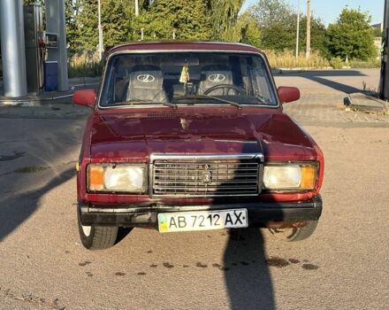 Красный ВАЗ 2107, объемом двигателя 1.5 л и пробегом 40 тыс. км за 314 $, фото 2 на Automoto.ua