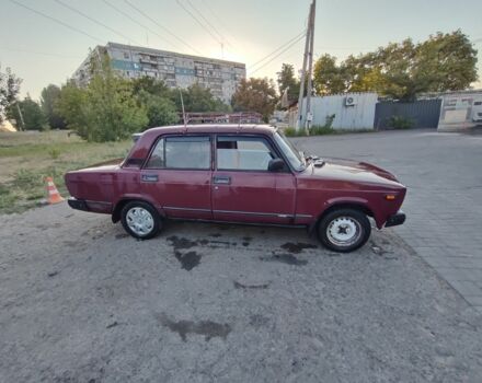 Красный ВАЗ 2107, объемом двигателя 1.5 л и пробегом 64 тыс. км за 855 $, фото 1 на Automoto.ua