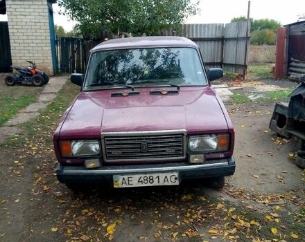 ВАЗ 2107 2004 в Петропавловке на Automoto.ua Красный ВАЗ 2107, объемом двигателя 1.5 л и пробегом 200 тыс. км за 830 $, фото 5 на Automoto.ua