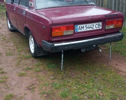 Червоний ВАЗ 2107, об'ємом двигуна 1.5 л та пробігом 138 тис. км за 1250 $, фото 2 на Automoto.ua