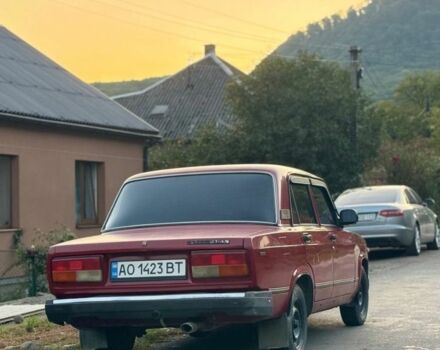 Красный ВАЗ 2107, объемом двигателя 1.5 л и пробегом 60 тыс. км за 800 $, фото 2 на Automoto.ua