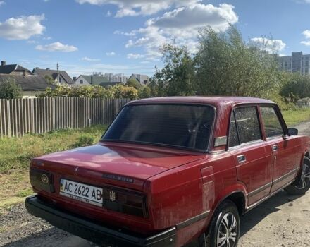 Красный ВАЗ 2107, объемом двигателя 1.5 л и пробегом 167 тыс. км за 2200 $, фото 3 на Automoto.ua